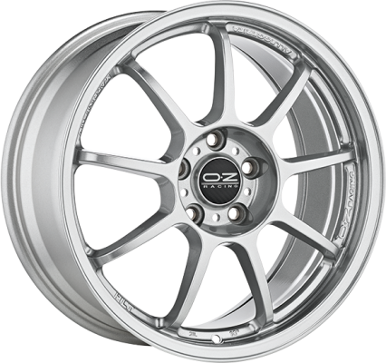 ALLEGG.HLT 5F 7x17 ET 40 5x114,3 OZ RACING STAR SILVER Single Wheel