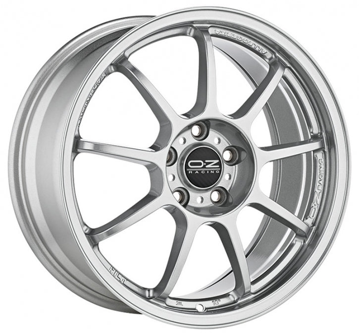 ALLEGG.HLT 4F 7x17 ET 30 4x100 OZ RACING STAR SILVER Single Wheel