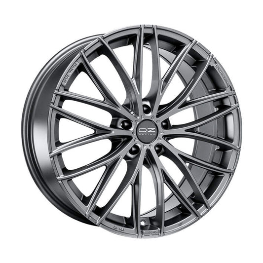 ITALIA 150 7x17 ET 48 5x112 OZ RACING MATT DARK GRAPHITE DIAMOND CUT Single Wheel