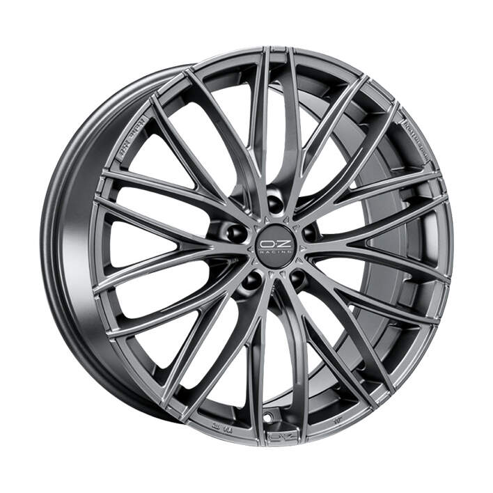 ITALIA 150 8x17 ET 38 5x110 OZ RACING MATT DARK GRAPHITE DIAMOND CUT Single Wheel