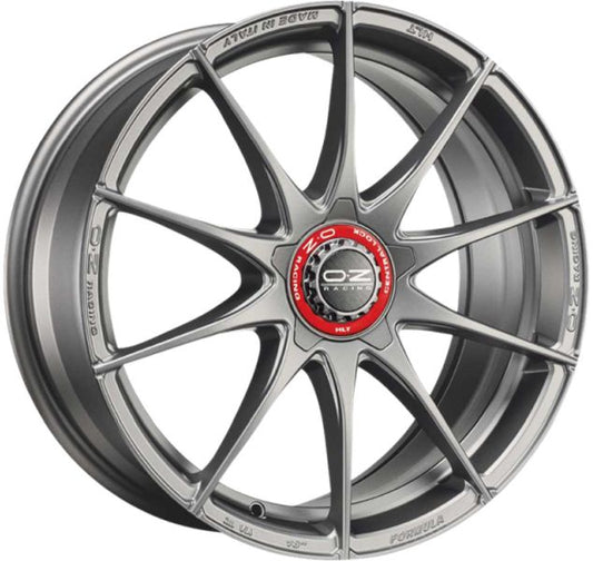 FORMULA HLT 7x17 ET 42 4x100 OZ RACING GRIGIO CORSA Single Wheel