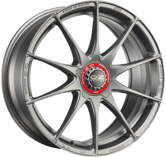 FORMULA HLT 8x18 ET 45 5x108 OZ RACING GRIGIO CORSA Single Wheel