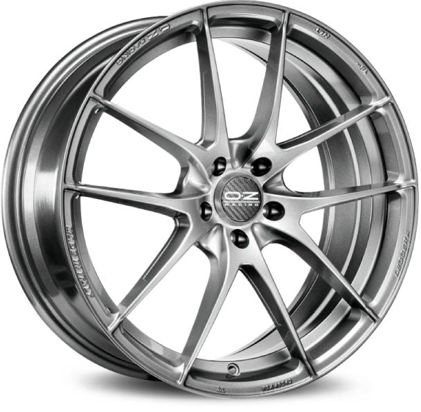 LEGGERA HLT 9x20 ET 35 5x112 OZ RACING GRIGIO CORSA BRIGHT Single Wheel