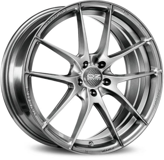 LEGGERA HLT 8,5x19 ET 45 5x108 OZ RACING GRIGIO CORSA BRIGHT Single Wheel