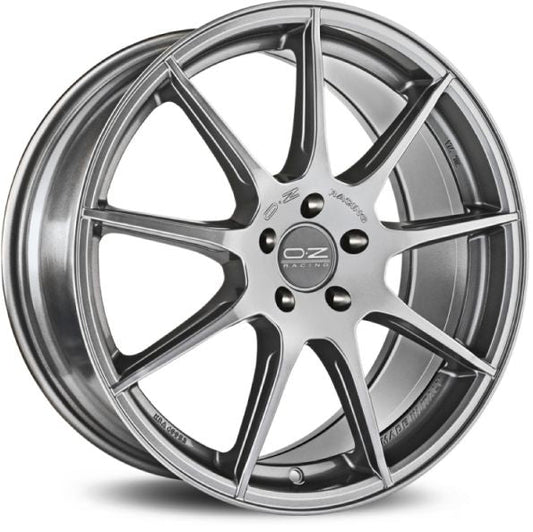 OMNIA 7,5x17 ET 35 5x112 OZ RACING GRIGIO CORSA BRIGHT Single Wheel