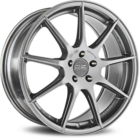 OMNIA 7,5x17 ET 45 5x114,3 OZ RACING GRIGIO CORSA BRIGHT Single Wheel