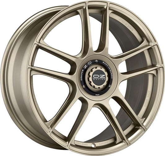 INDY HLT 10x20 ET 45 5x130 OZ RACING WHITE GOLD Single Wheel