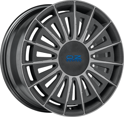 SUPERT.AERO HLT 8,5x20 ET 45 5x108 OZ RACING STAR GRAPHITE Single Wheel