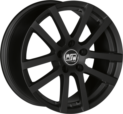 MSW 22 6x15 ET 38 5x100 MSW MATT BLACK Single Wheel