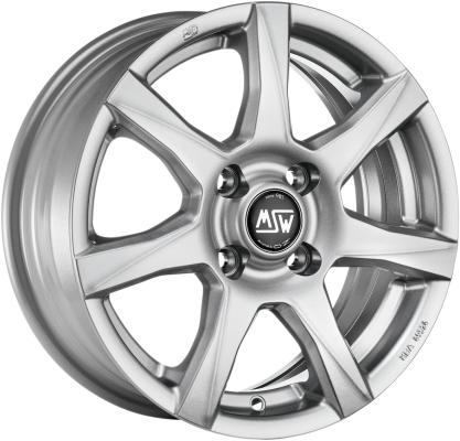 MSW 77 7x16 ET 35 5x112 MSW FULL SILVER Single Wheel