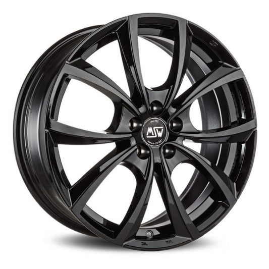 MSW 27 7,5x17 ET 45 5x108 MSW GLOSS BLACK Single Wheel