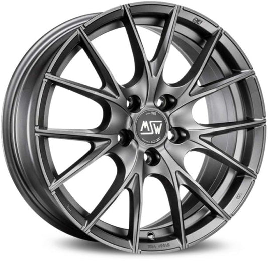 MSW 25 8x19 ET 48 5x112 MSW MATT TITANIUM Single Wheel