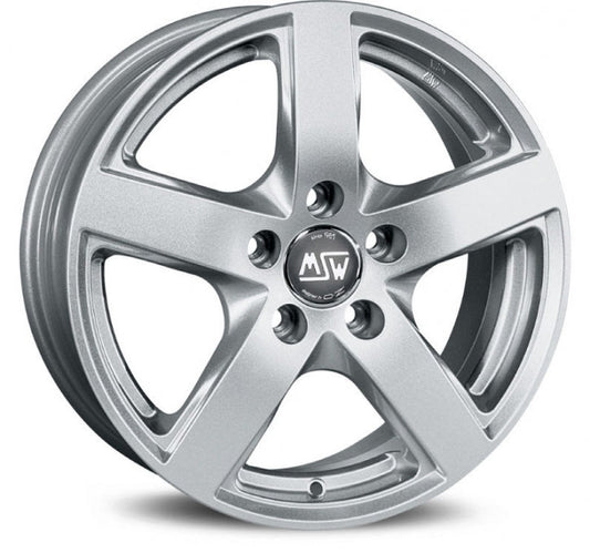 MSW 55 VAN 7x17 ET 40 5x118 MSW FULL SILVER Single Wheel