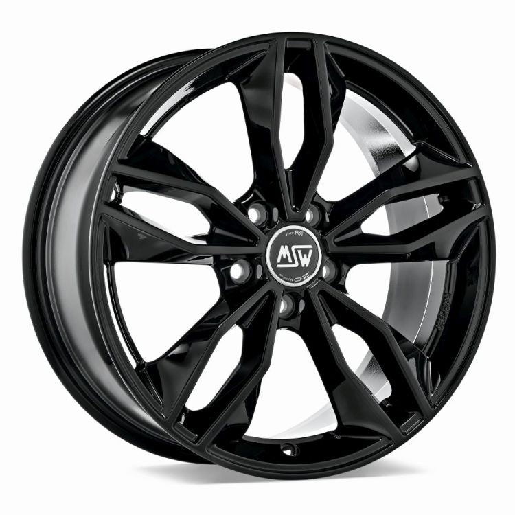 MSW 71 8x18 ET 50 5x112 MSW GLOSS BLACK Single Wheel