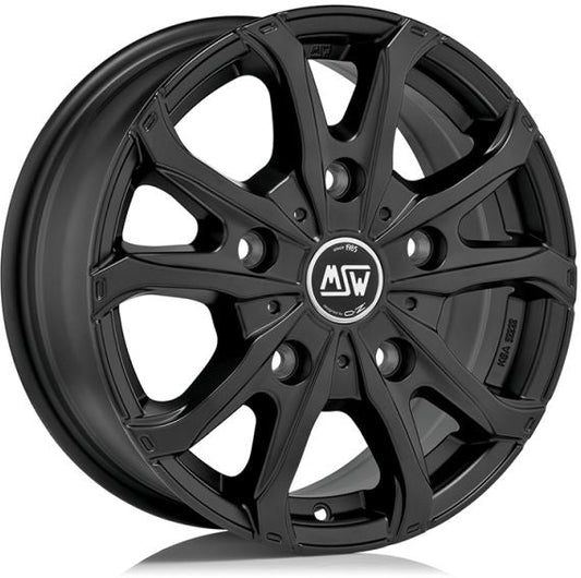 MSW 48 VAN 7x17 ET 46 5x108 MSW MATT BLACK Single Wheel