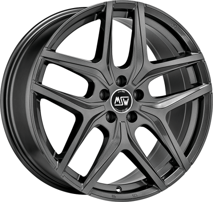 MSW 40 7,5x19 ET 40 5x110 MSW GLOSS GUN METAL Single Wheel