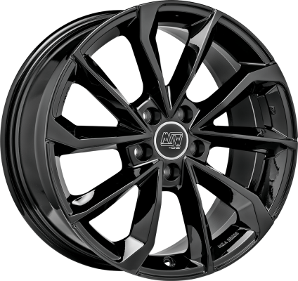 MSW 42 8x18 ET 45 5x120 MSW GLOSS BLACK Single Wheel