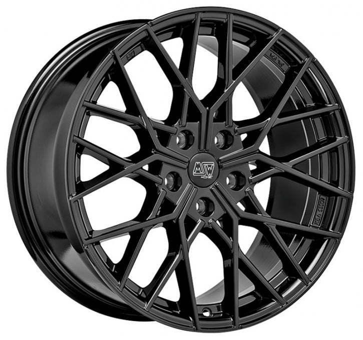 MSW 74 8x19 ET 45 5x114,3 MSW GLOSS BLACK Single Wheel