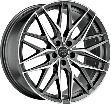 MSW 50 8,5x21 ET 25 5x112 MSW GLOSS BLACK Single Wheel