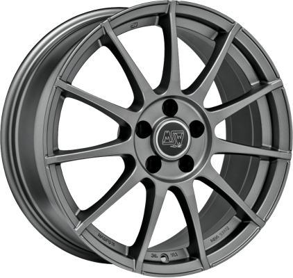 MSW 85 6x15 ET 42 4x100 MSW MATT GRAPHITE Single Wheel