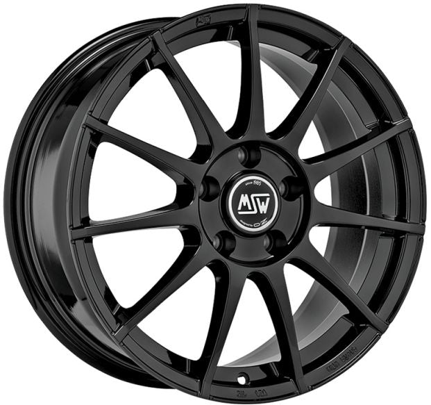 MSW 85 6,5x16 ET 45 5x112 MSW GLOSS BLACK Single Wheel