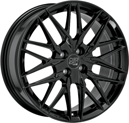 MSW 50 7,5x18 ET 32 4x108 MSW GLOSS BLACK Single Wheel