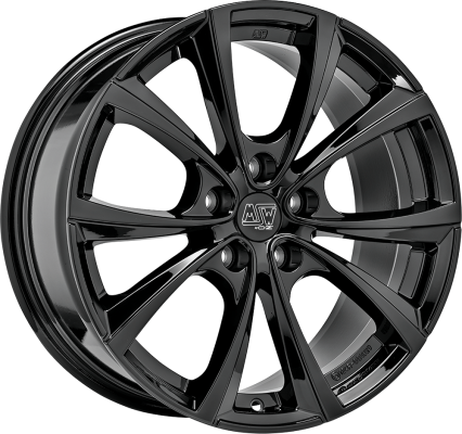 MSW 27T 8,5x18 ET 40 5x114,3 MSW GLOSS BLACK Single Wheel