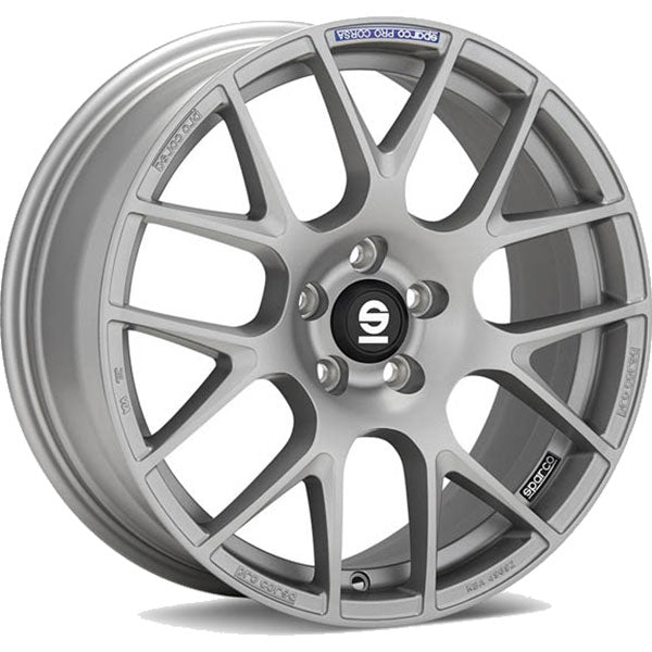 SPARCO PROCORSA 8x18 ET 35 5x112 SPARCO FULL SILVER Single Wheel