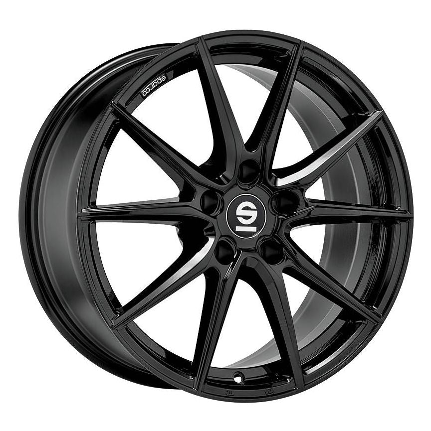 SPARCO DRS 8x18 ET 50 5x108 SPARCO GLOSS BLACK Single Wheel