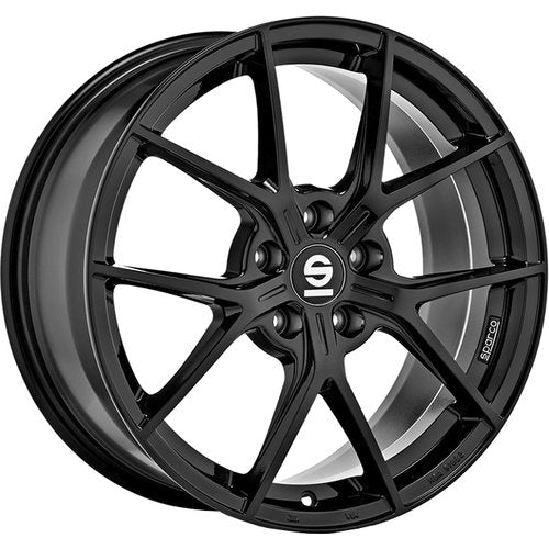 SPARCO PODIO 8,5x19 ET 50 5x112 SPARCO GLOSS BLACK Single Wheel