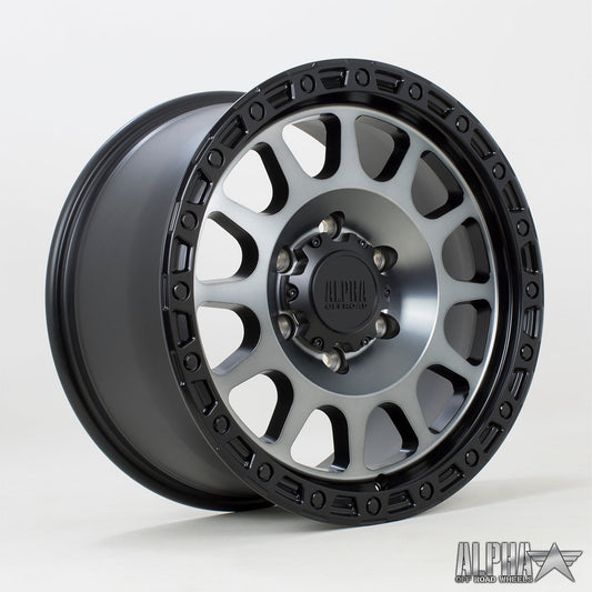 Alpha Offroad Gauntlet 18X9 6114 ET15 SBlack