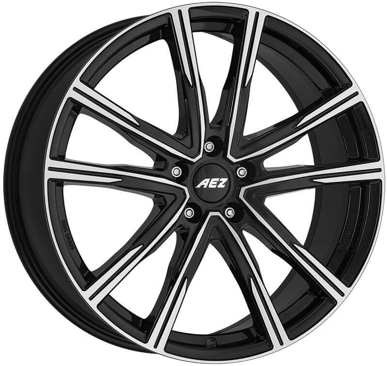 AEZ - Montreal dark 7.0x18 (Black / Polished) 5x100 PCD