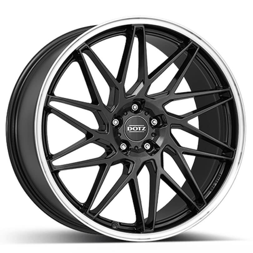 Dotz - Tanaka dark 10.0x20 (Gunmetal / Polished Lip)