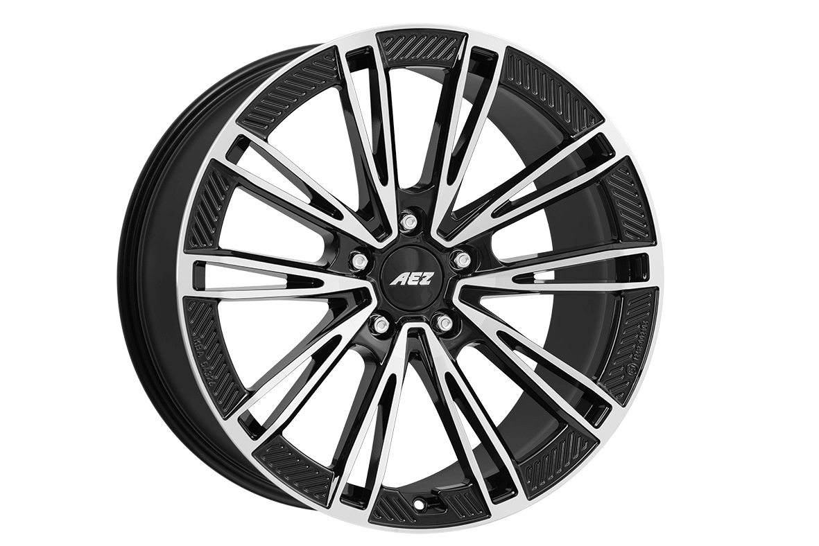 AEZ - Alaska dark 11.5x21 (Black / Polished) 5x130 PCD