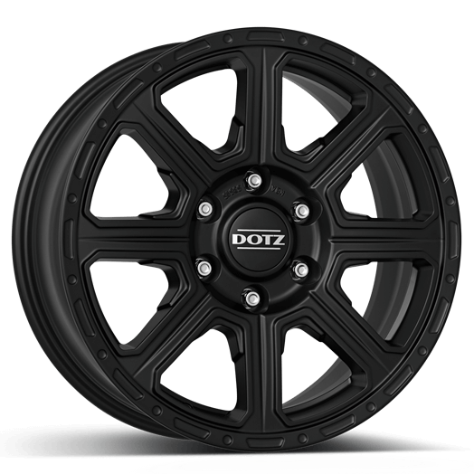 Dotz - Kalahari black 7.0x16 (Matt Black)