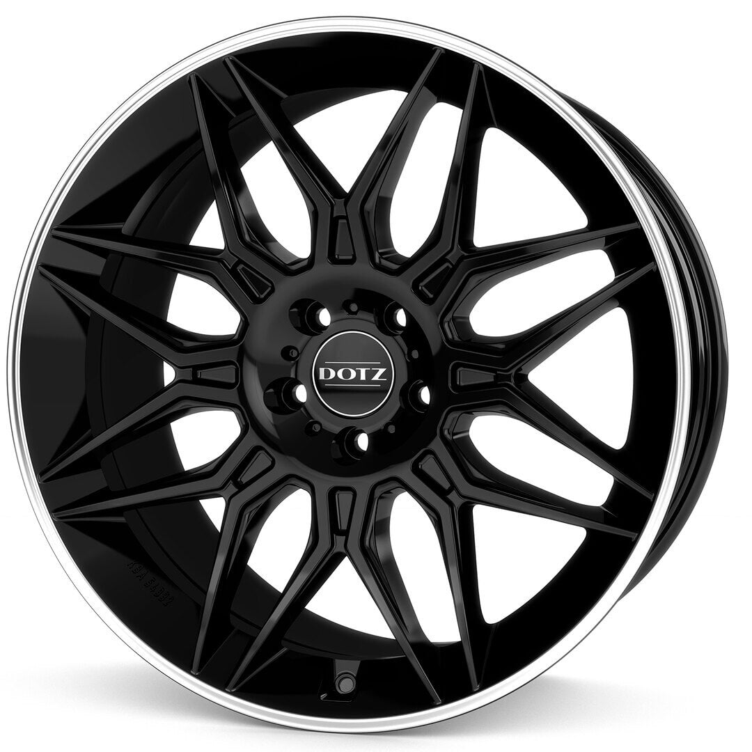 Dotz - LongBeach dark 9.5x22 (Black / Polished Lip)