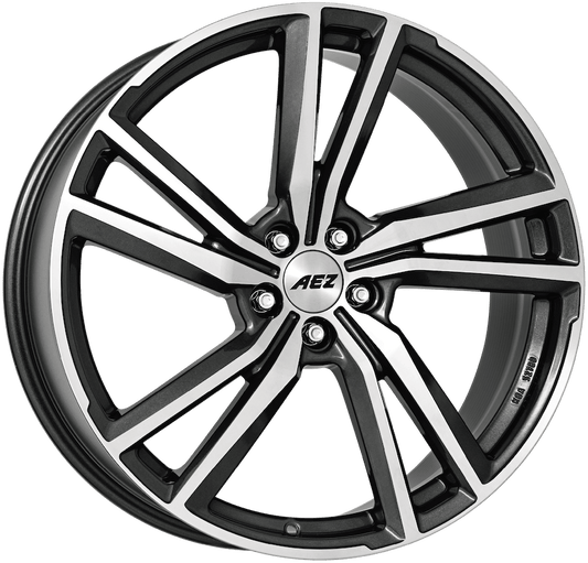 AEZ - North dark 8.0x18 (Gunmetal / Polished) 5x108 PCD