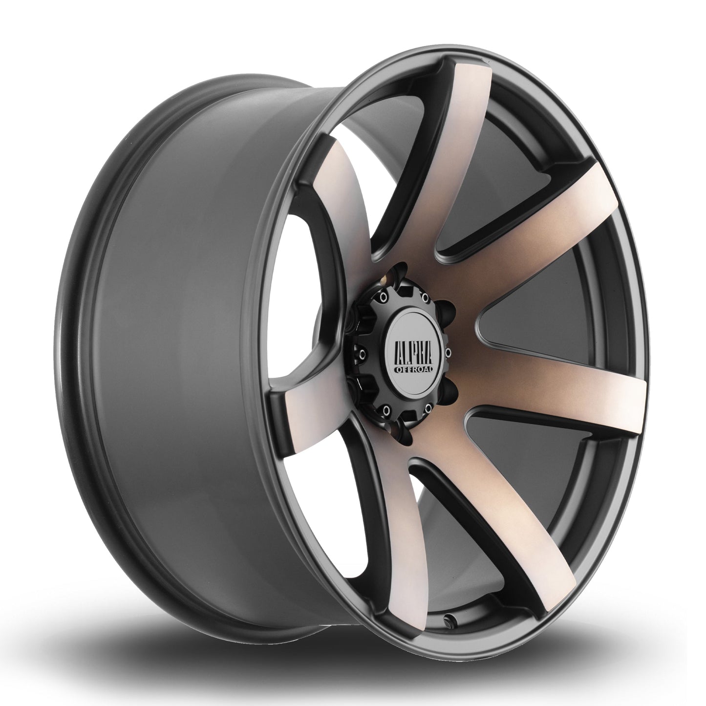 Alpha Offroad Gauntlet 20X9 6139 ET30 SBlackBronze