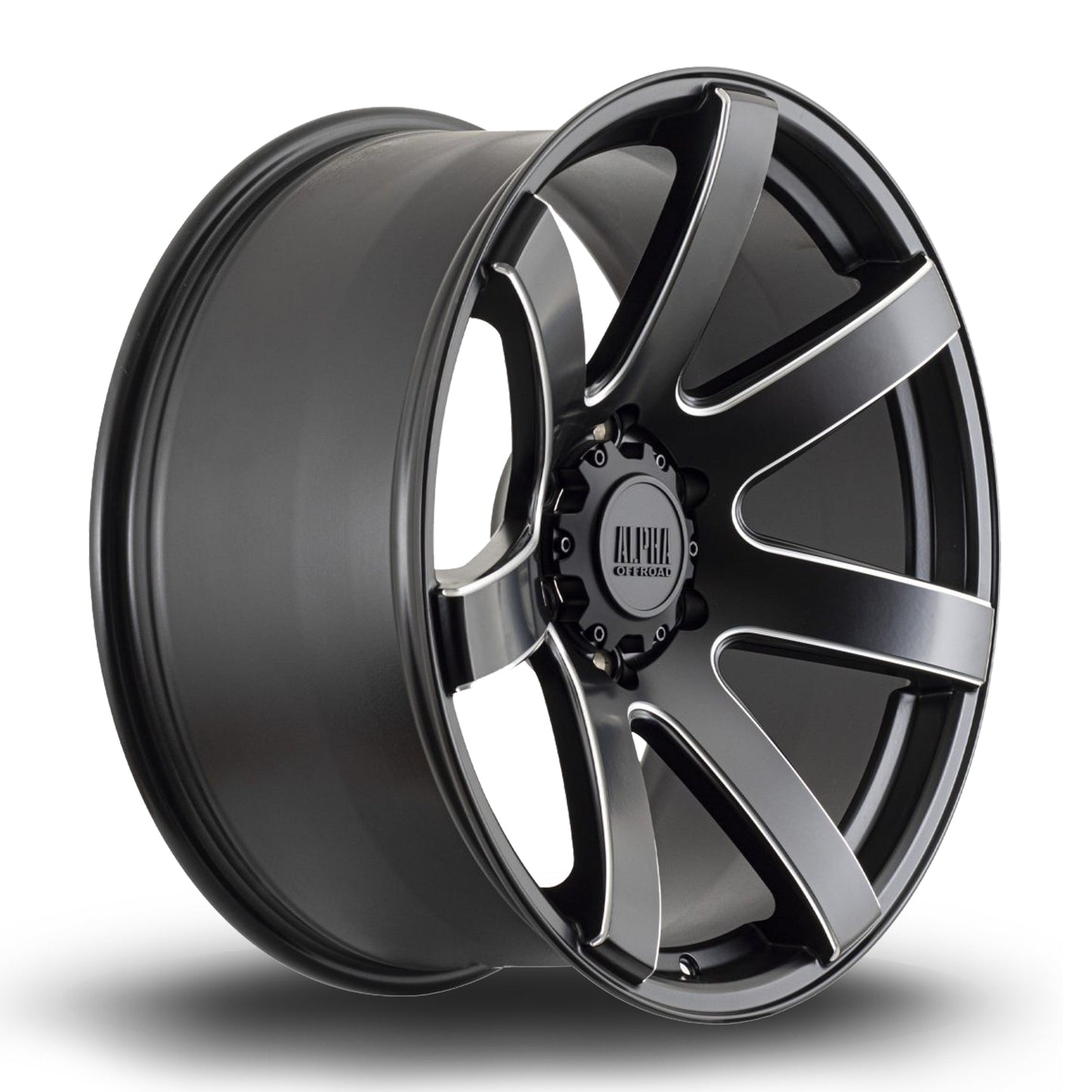 Alpha Offroad Gauntlet 20X9 6139 ET10 SBlackMilled