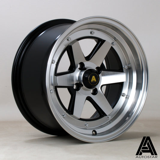 Magic 15x8 4x114 ET20 RFBlack