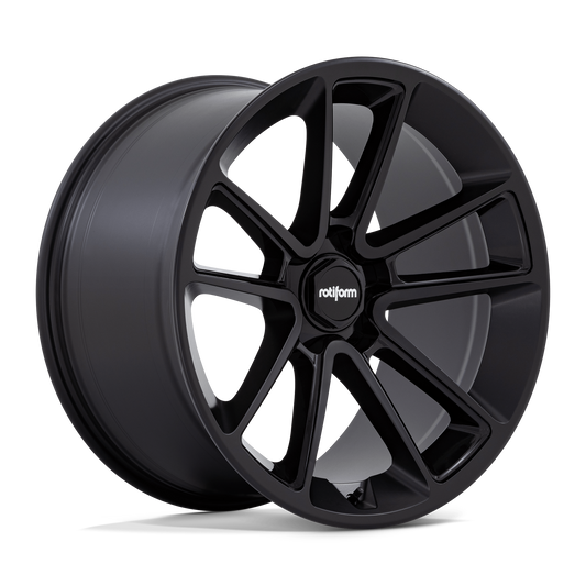 Rotiform BTL, 21 x 10.5 inch, 5x120 PCD, ET15 Black, Single Wheel