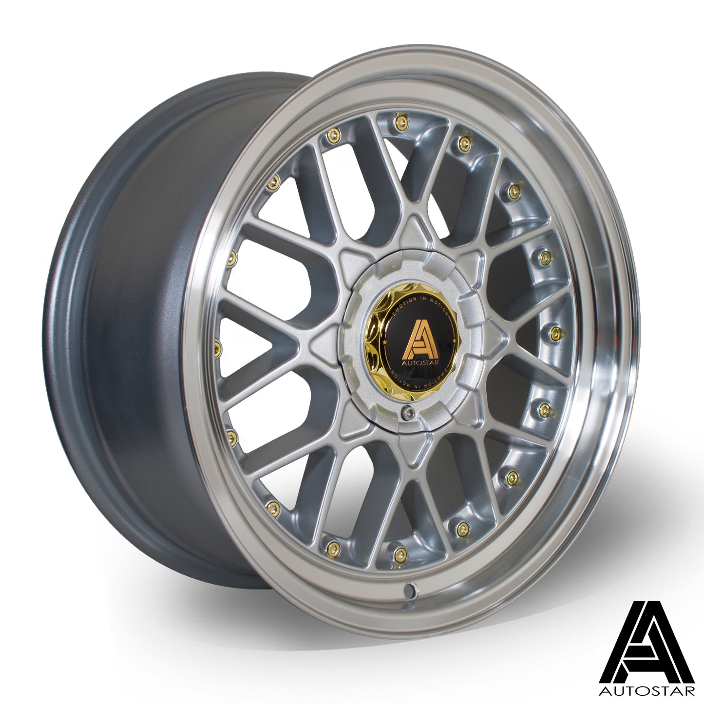 Sprint 17x8 4x98-4x100 ET30 RLSilver