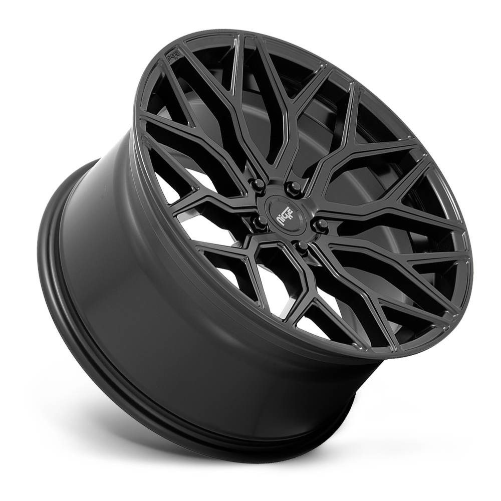 Niche Mazzanti, 20 x 9 inch, 5x112 PCD, ET38 Matte Black, Single Wheel