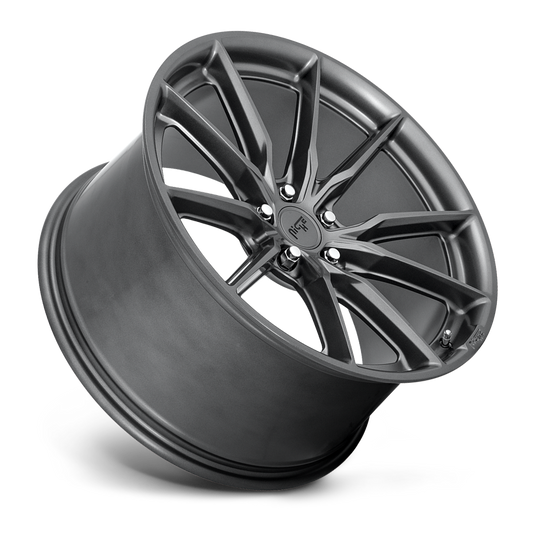 Niche Rainier, 19 x 8.5 inch, 5x112 PCD, ET42 Matte Anthracite, Single Wheel