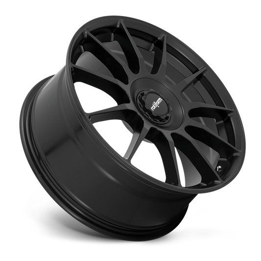 Rotiform DTM, 20 x 8.5 inch, 5x112~5x120 PCD, ET35 Satin Black, Single Wheel