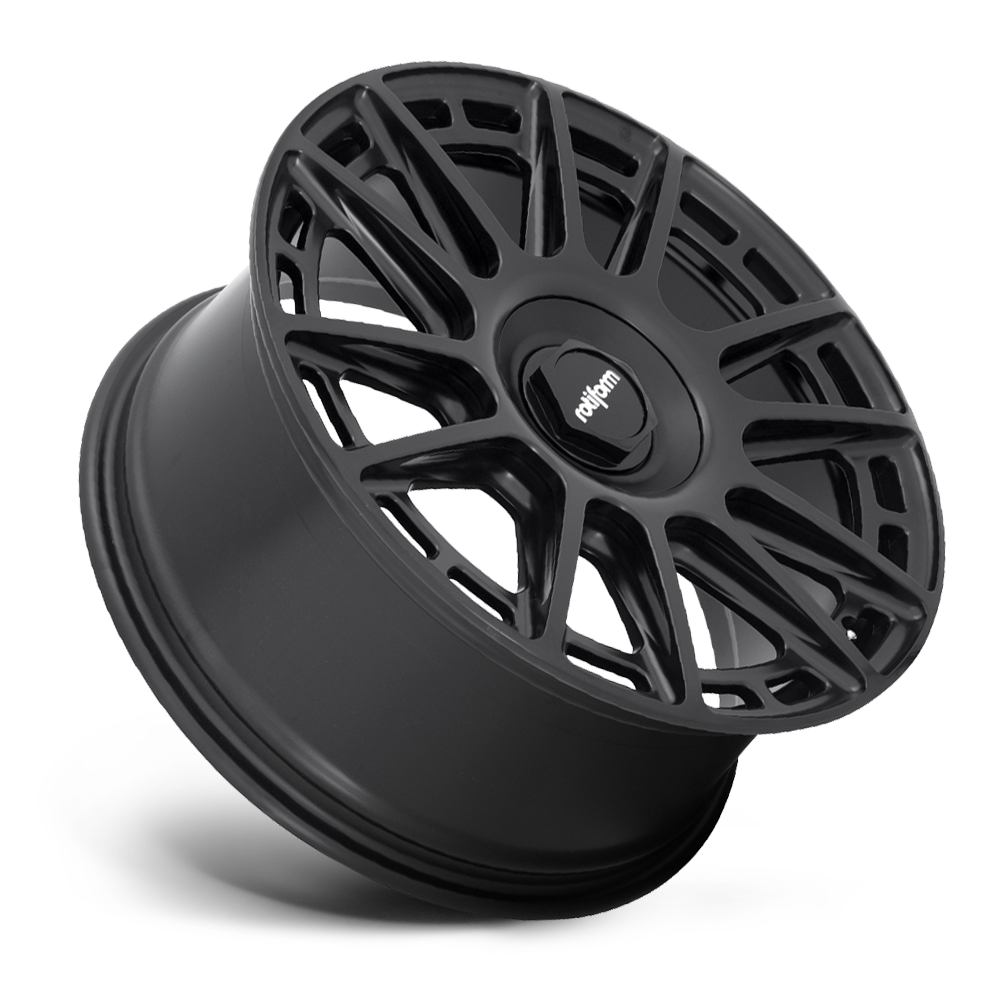 Rotiform OZR, 20 x 9 inch, 5x112~5x120 PCD, ET38 Matte Black, Single Wheel