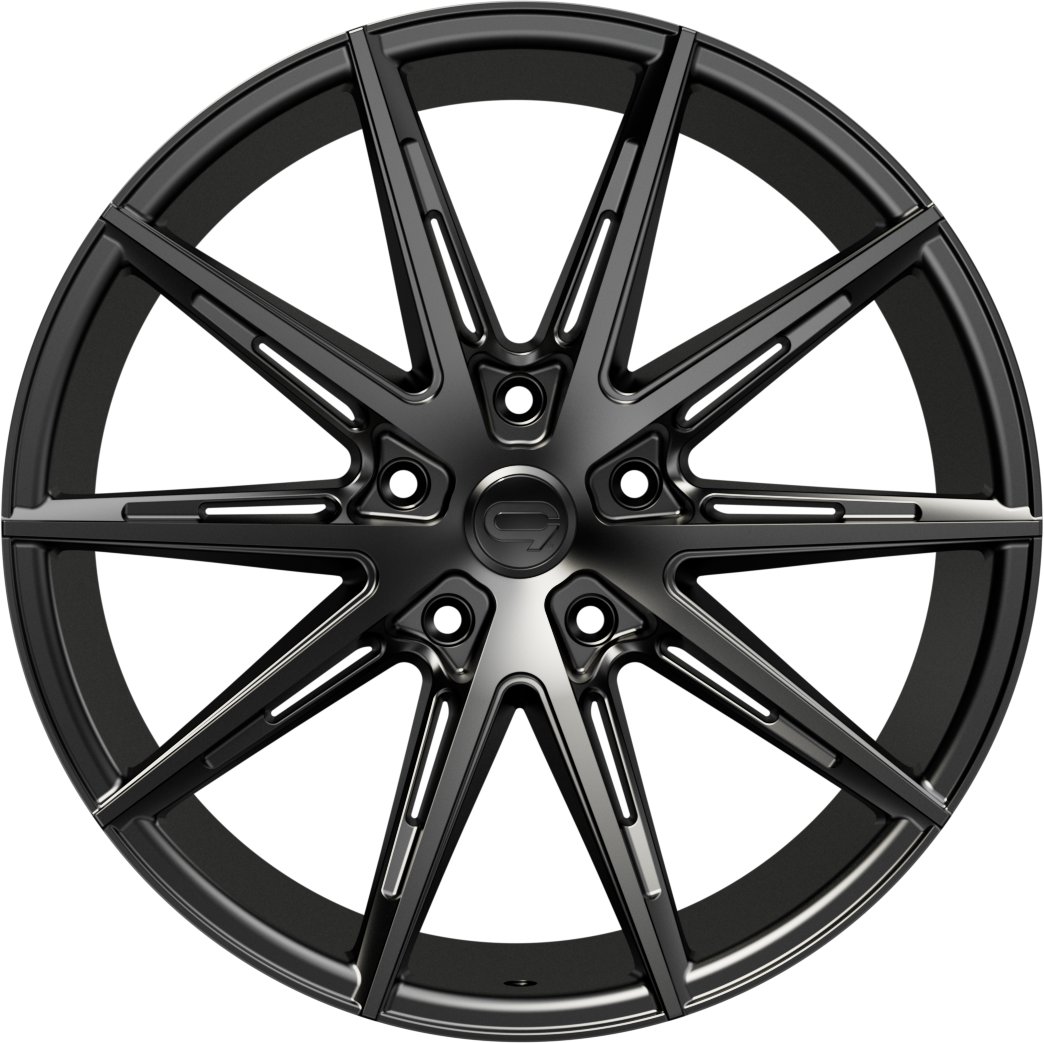 CADES Chronos, 20 x 8.5 inch, 5x112 PCD, ET40 Matt Black, Single Wheel