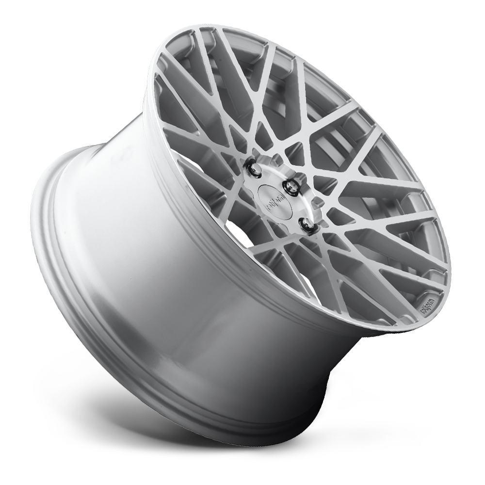 Rotiform BLQ, 18 x 8.5 inch, 5x100 PCD, ET35 Silver Machined, Single Wheel