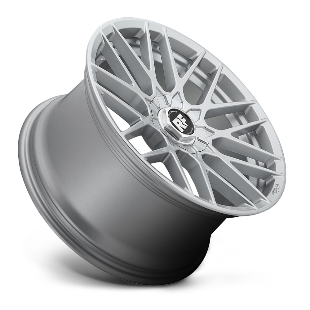 Rotiform RSE, 19 x 8.5 inch, 5x108~5x112 PCD, ET45 Gloss Silver, Single Wheel