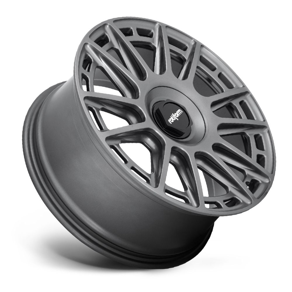 Rotiform OZR, 19 x 8.5 inch, 5x112~5x120 PCD, ET35 Matte Anthracite, Single Wheel